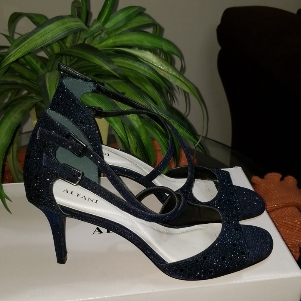 Alfani Womens Cremena Open Toe Special Occasion St